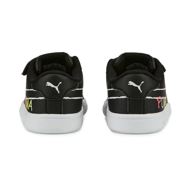 Zapatillas Urbanas Bebe Puma Smash V2 Home School