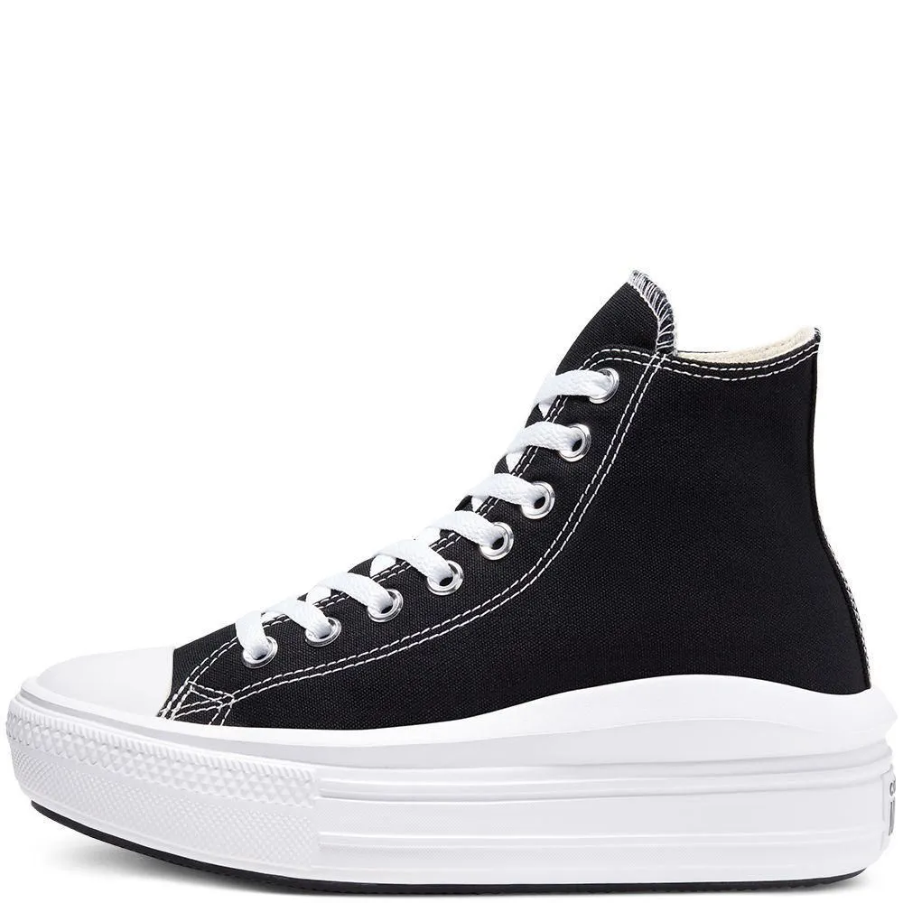 Zapatillas Urbanas Converse Mujer Ct As Move Hi 568497C Neg Negro