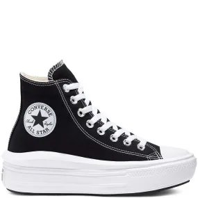 Zapatillas Urbanas Converse Mujer Ct As Move Hi 568497C Neg Negro