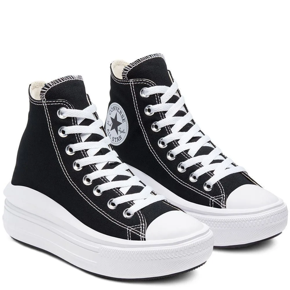 Zapatillas Urbanas Converse Mujer Ct As Move Hi 568497C Neg Negro