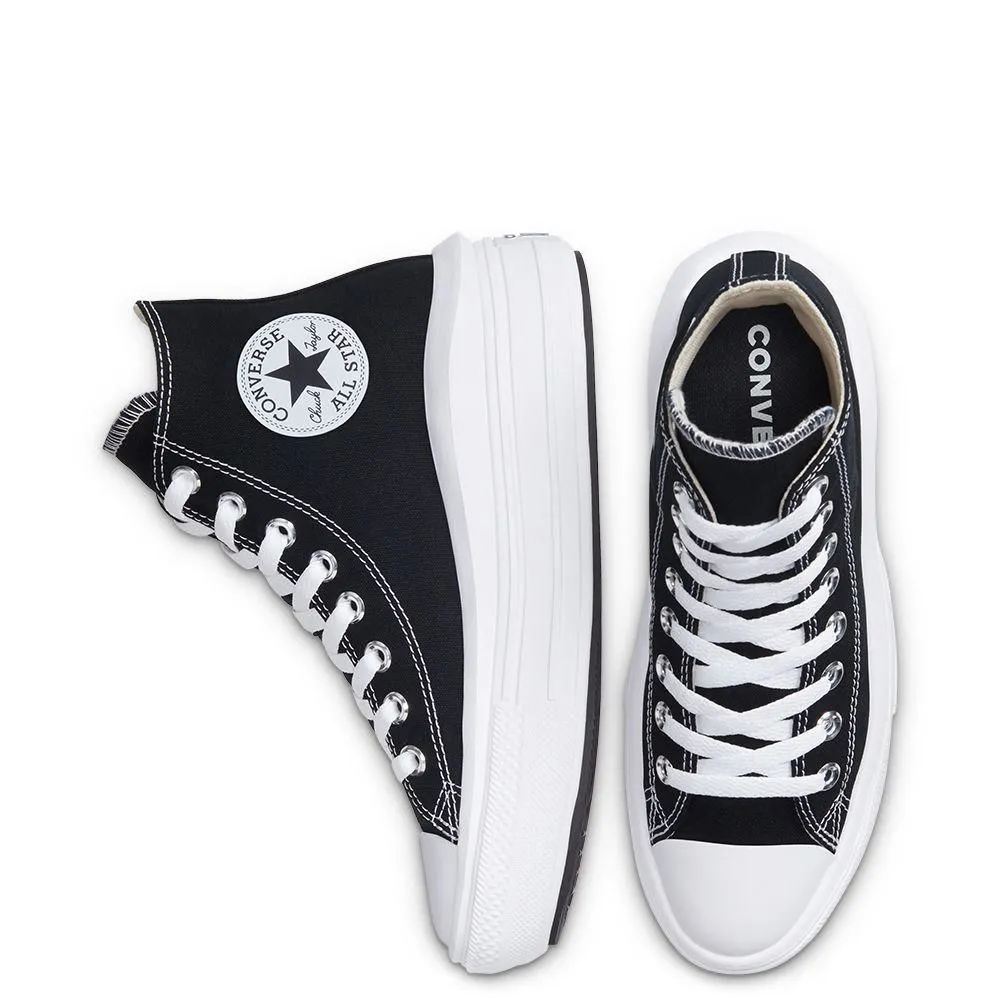 Zapatillas Urbanas Converse Mujer Ct As Move Hi 568497C Neg Negro