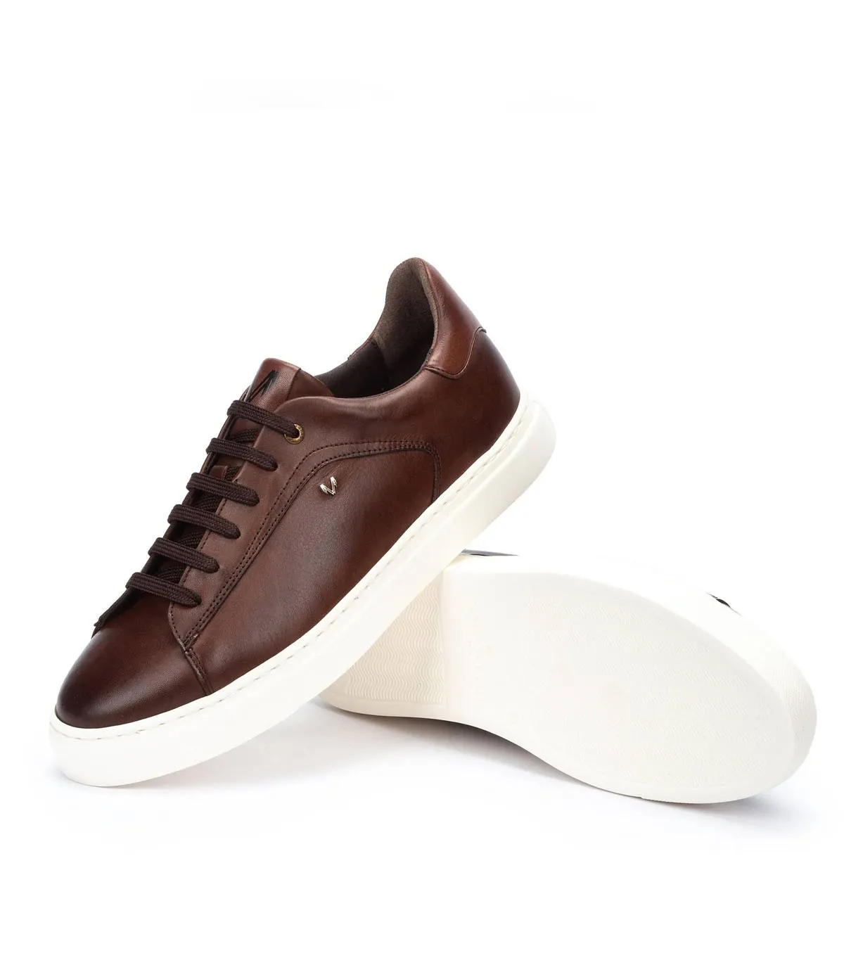 ZAPATILLAS URBANAS DE PIEL CON CORDONES MARTINELLI RAWSON 1659-2713L1 CAFÉ