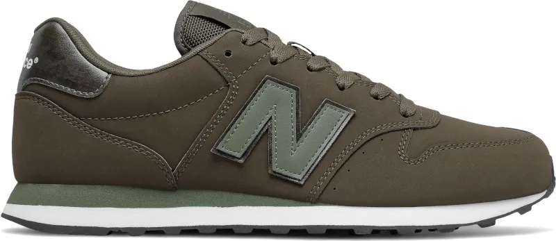 Zapatillas Urbanas Hombre New Balance 500 Verde Oscuro