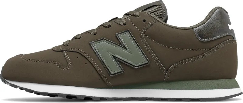 Zapatillas Urbanas Hombre New Balance 500 Verde Oscuro