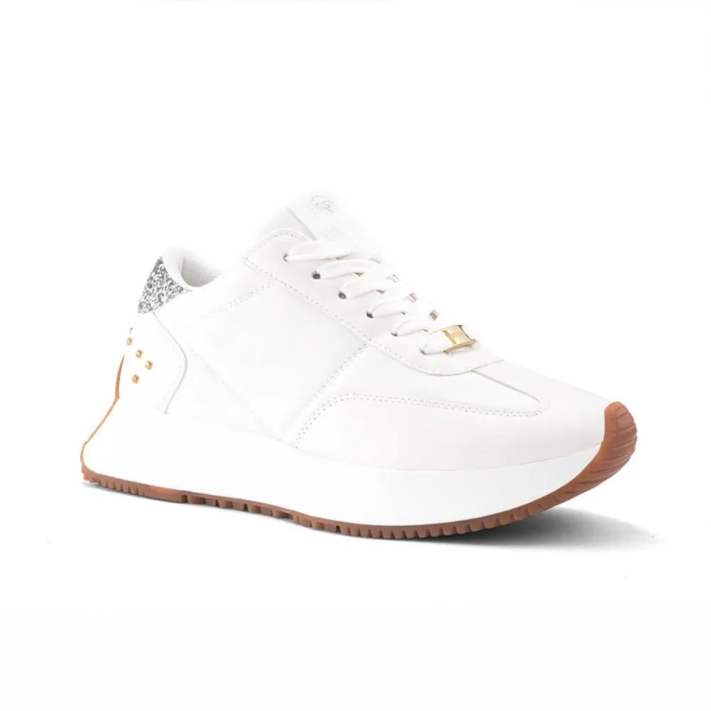 Zapatillas Urbanas para Mujer Via Uno Blanco Textil