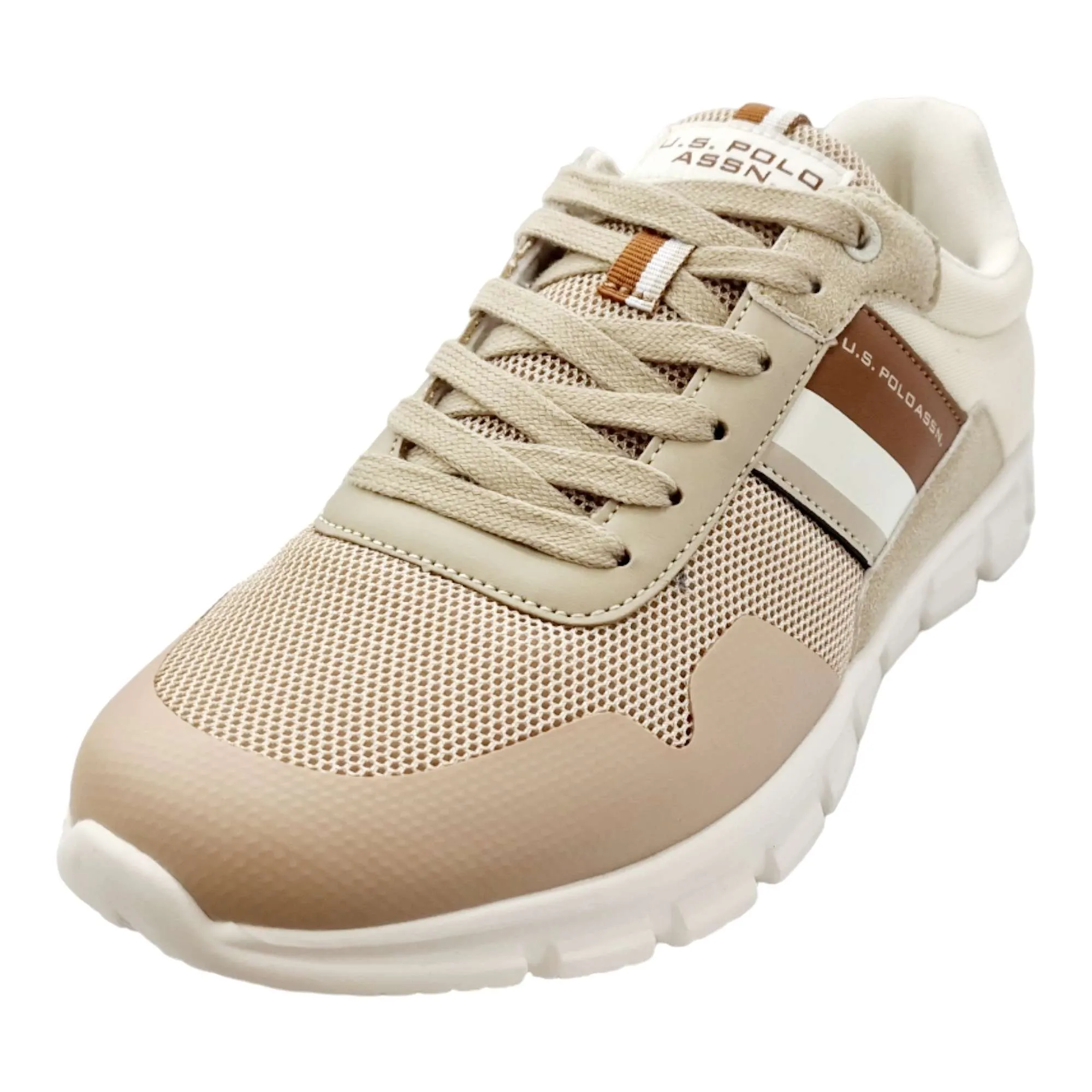 ZAPATILLAS US POLO ASSN HOMBRE GARY001A BEIGE BEIGE