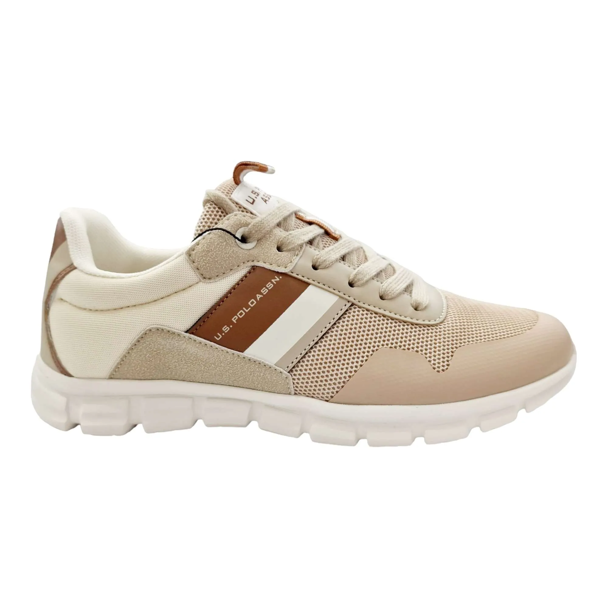 ZAPATILLAS US POLO ASSN HOMBRE GARY001A BEIGE BEIGE