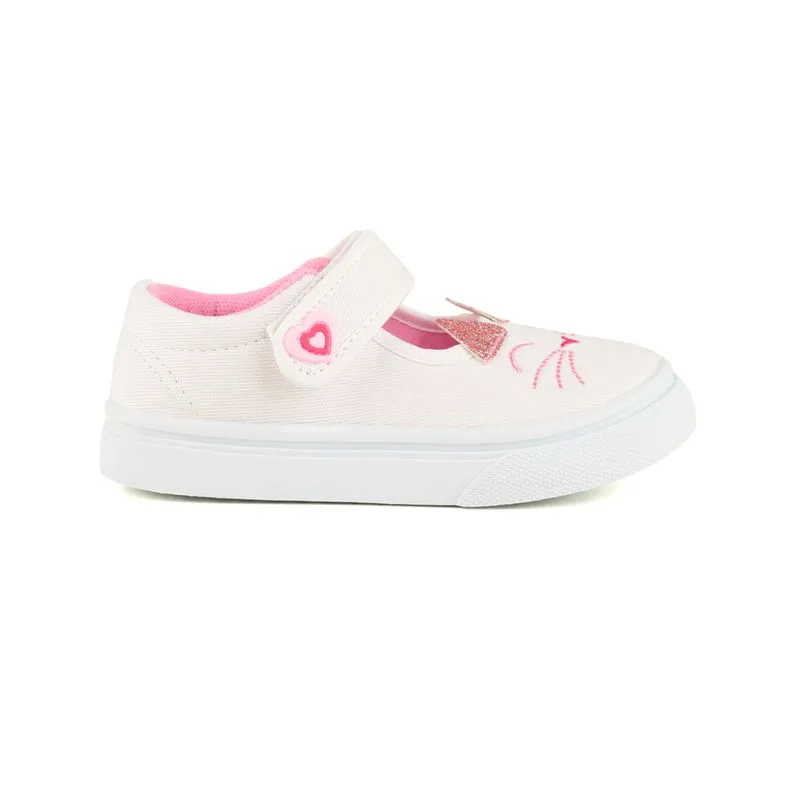 Zapato Deportivo Guga con Velcro Kitty Talles 25-30