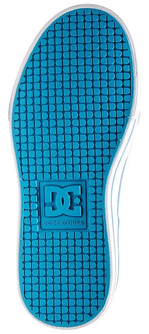 zapatos DC Pure Elastic - XWSB/White/Grey/Blue - unisex junior