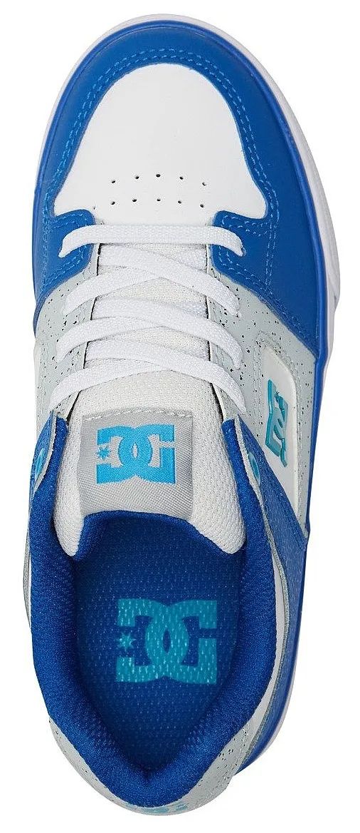 zapatos DC Pure Elastic - XWSB/White/Grey/Blue - unisex junior