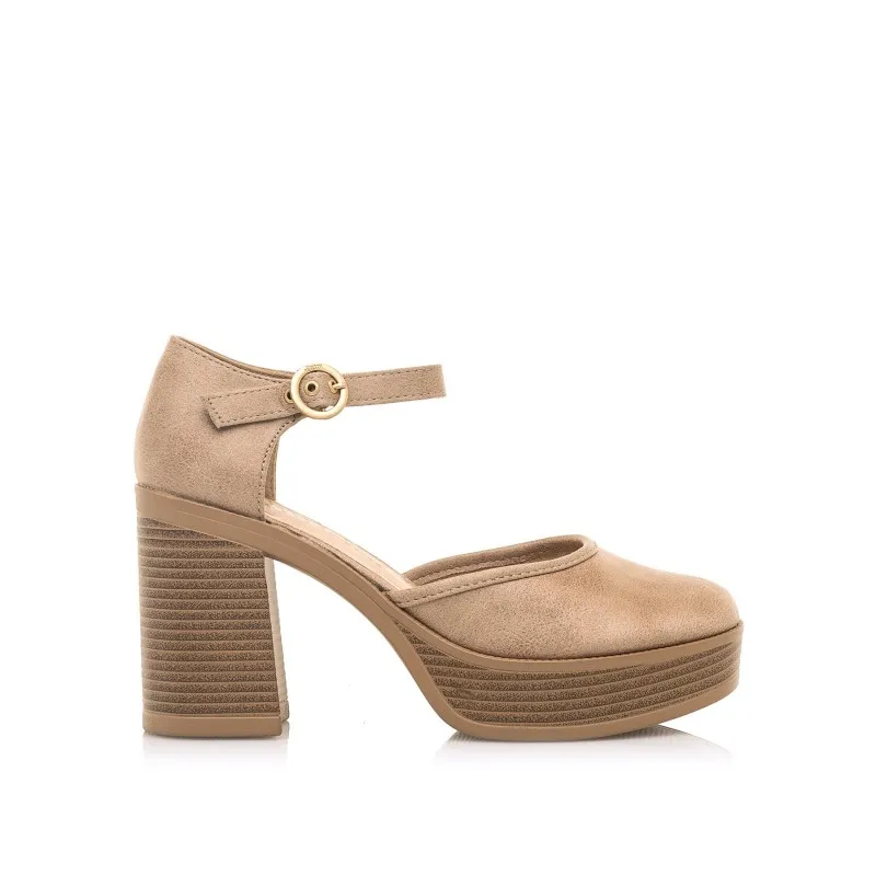 Zapatos Vestir de Mujer MTNG NEW 67 Beige 54061