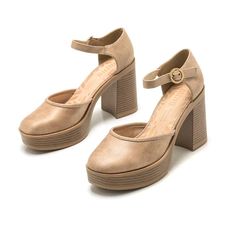 Zapatos Vestir de Mujer MTNG NEW 67 Beige 54061